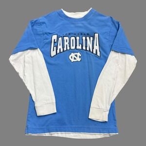 Y2K Colosseum Athletics UNC Tarheels Long Sleeve Shirt Men's Small